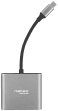 Adaptador Multiporta NATEC Fowler Mini (11 cm - Cinzento)