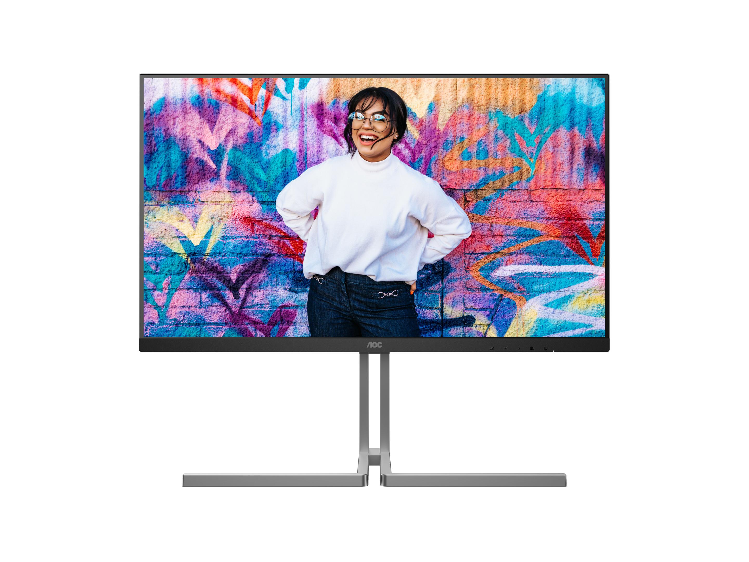 Monitor AOC Graphic Pro U32U3CV (31,5" - Nano IPS - 60 Hz - Preto) — miniatura 2