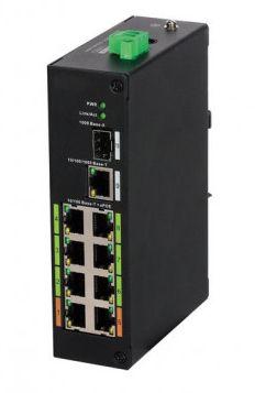 Switch DAHUA LR2110-8ET-120-V2 (Fast Ethernet - 2,75 MB - 8,8 Gbit/s - Preto)