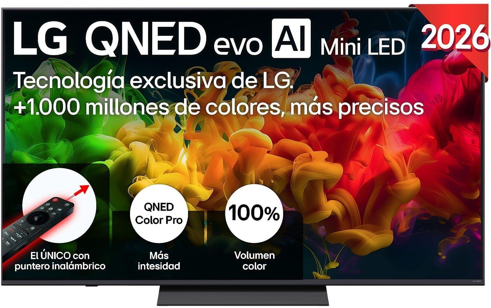 Televisão LG TV 65QNED81B6A.AEU (65" - QNED - 4K Ultra HD - Preto), miniatura 3