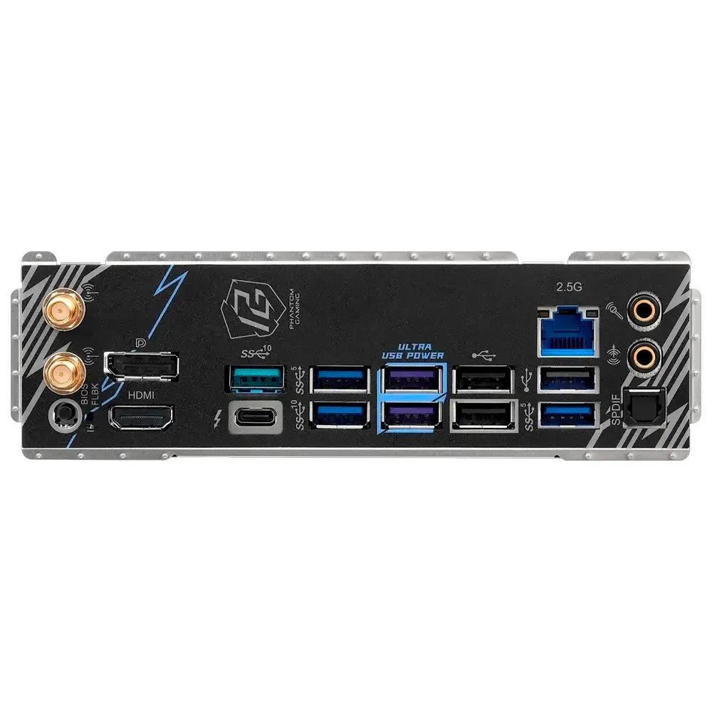 Motherboard ASROCK Phantom Gaming B860 Lightning WiFi (LGA 1851 (Socket V1) - Intel Core Ultra - ATX - Preto) — miniatura 5