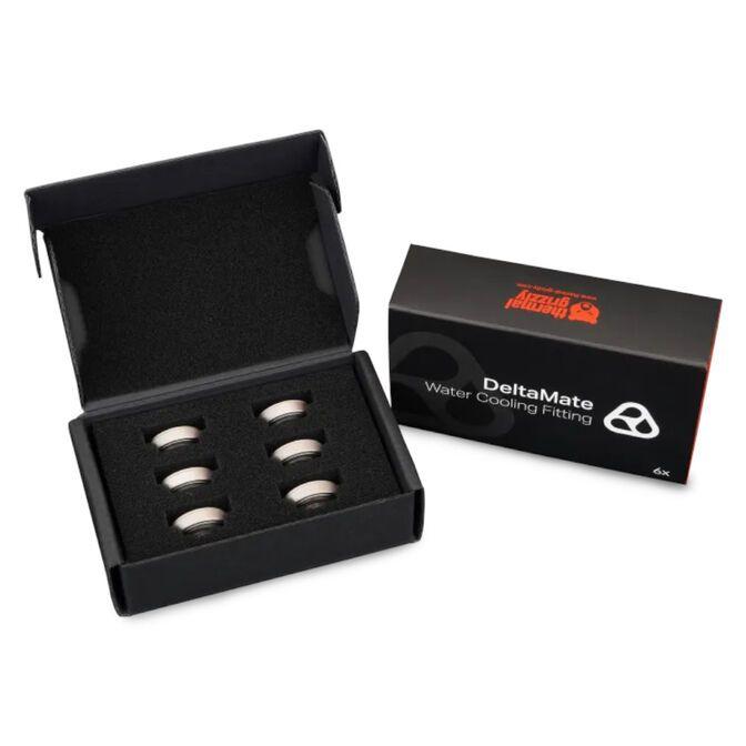 Tampão para Refrigeração Líquida THERMAL GRIZZLY DeltaMate Plug (Ângulo reto - Níquel) — miniatura 2