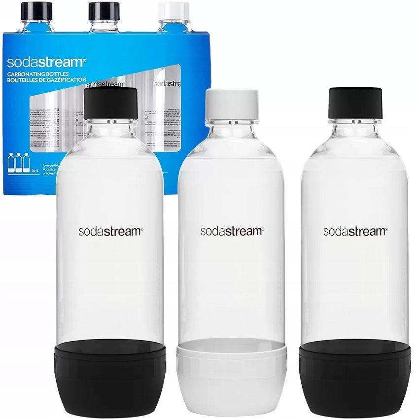 Garrafas de Carbonatação SODASTREAM 2260525 (PET - Preto e Branco), miniatura 4