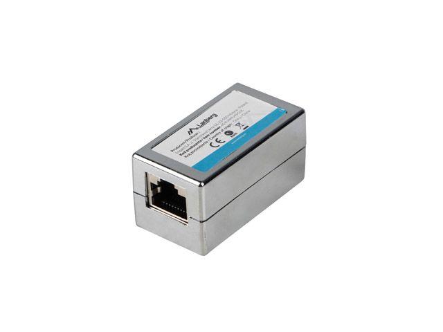 Acoplador RJ45 LANBERG AD-RJ45-RJ45-OS6 (RJ45 fêmea - Prateado)