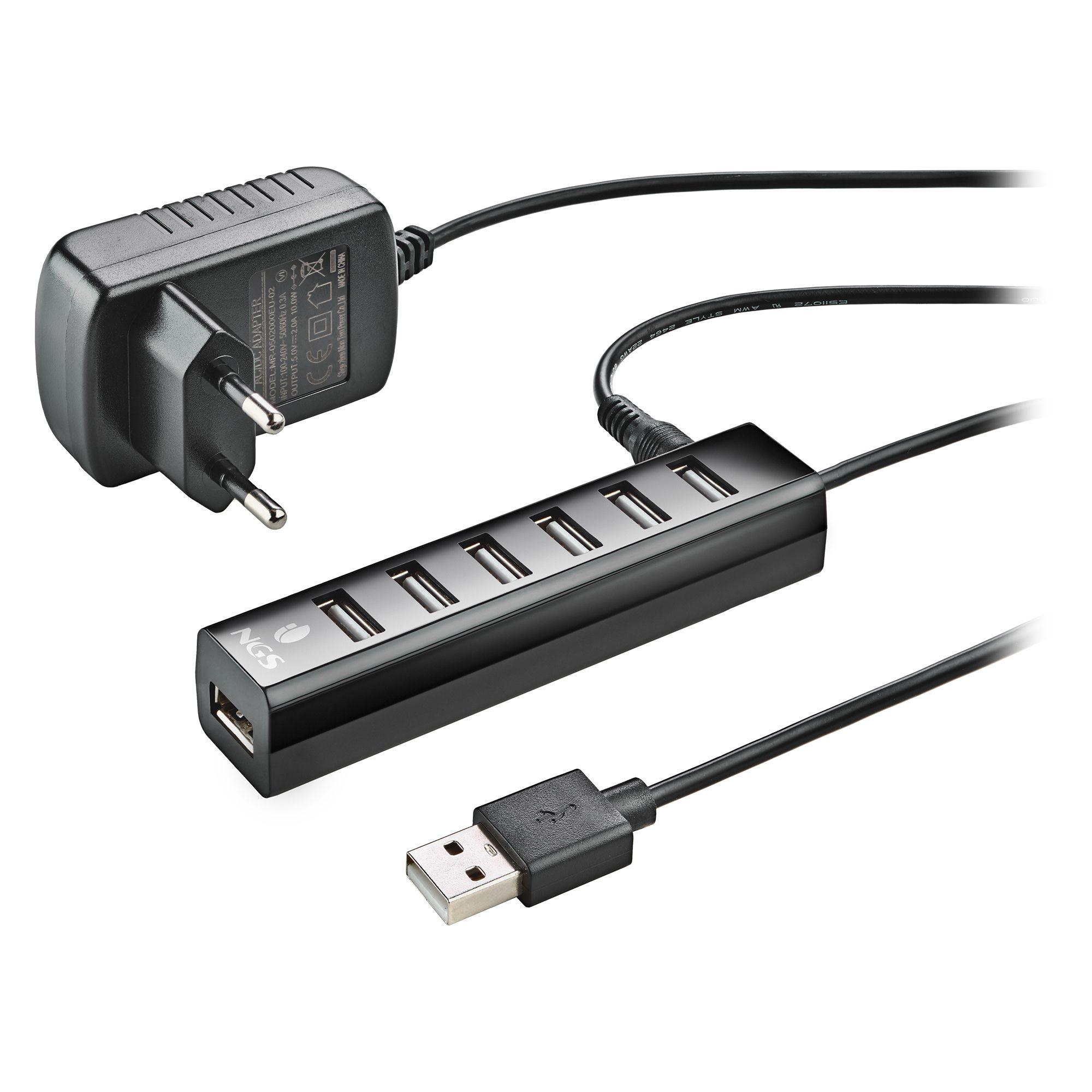 Hub USB NGS IHUB7 Tiny (Preto)