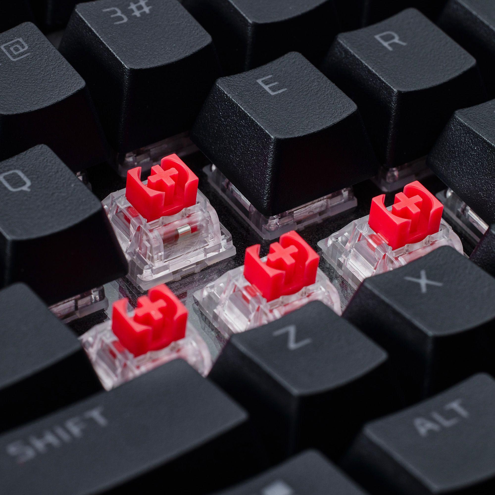 Teclado HYPERX Alloy Rise 75 (Mecânico linear - 75% - USB - Preto) — miniatura 4