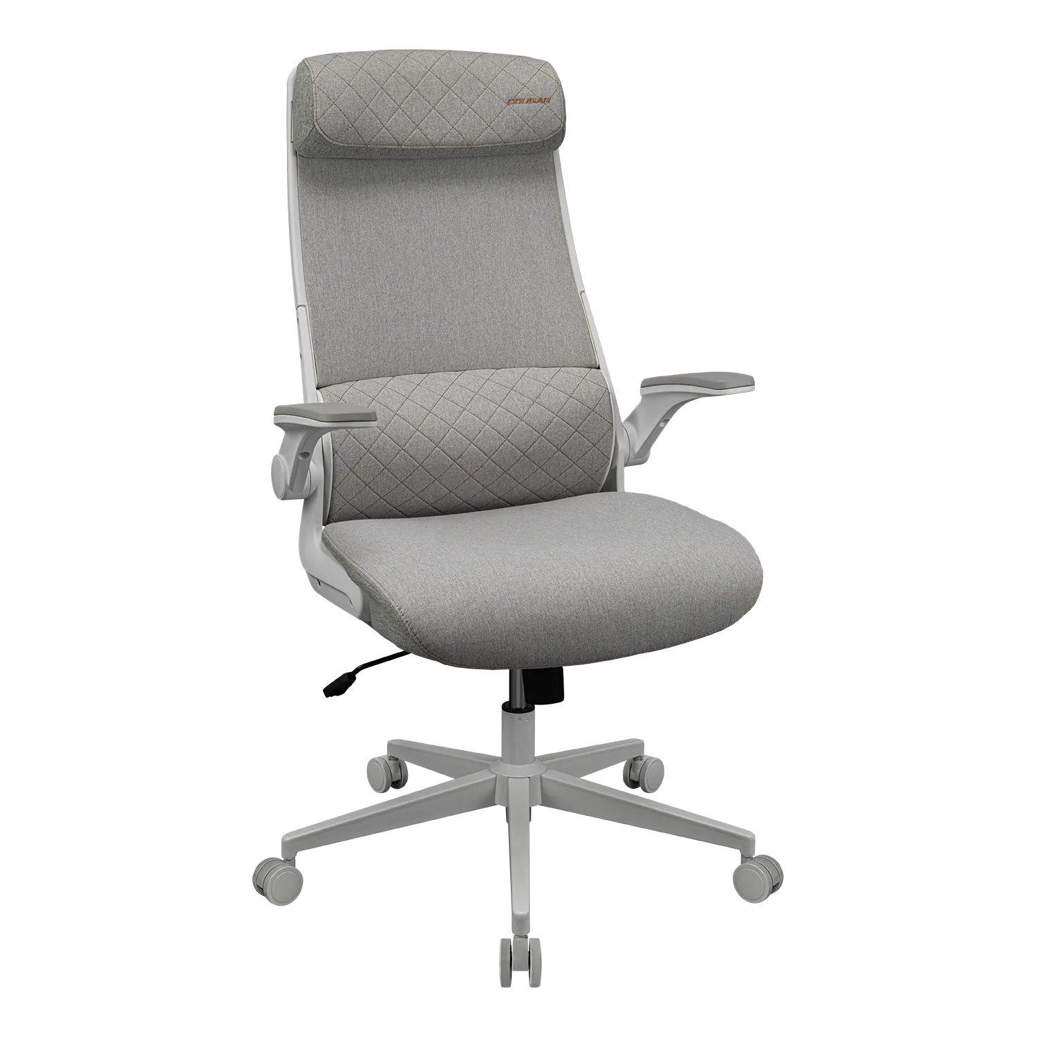 Cadeira Gaming COUGAR Stryder (120 kg - 125 cm - Tecido - Branco)