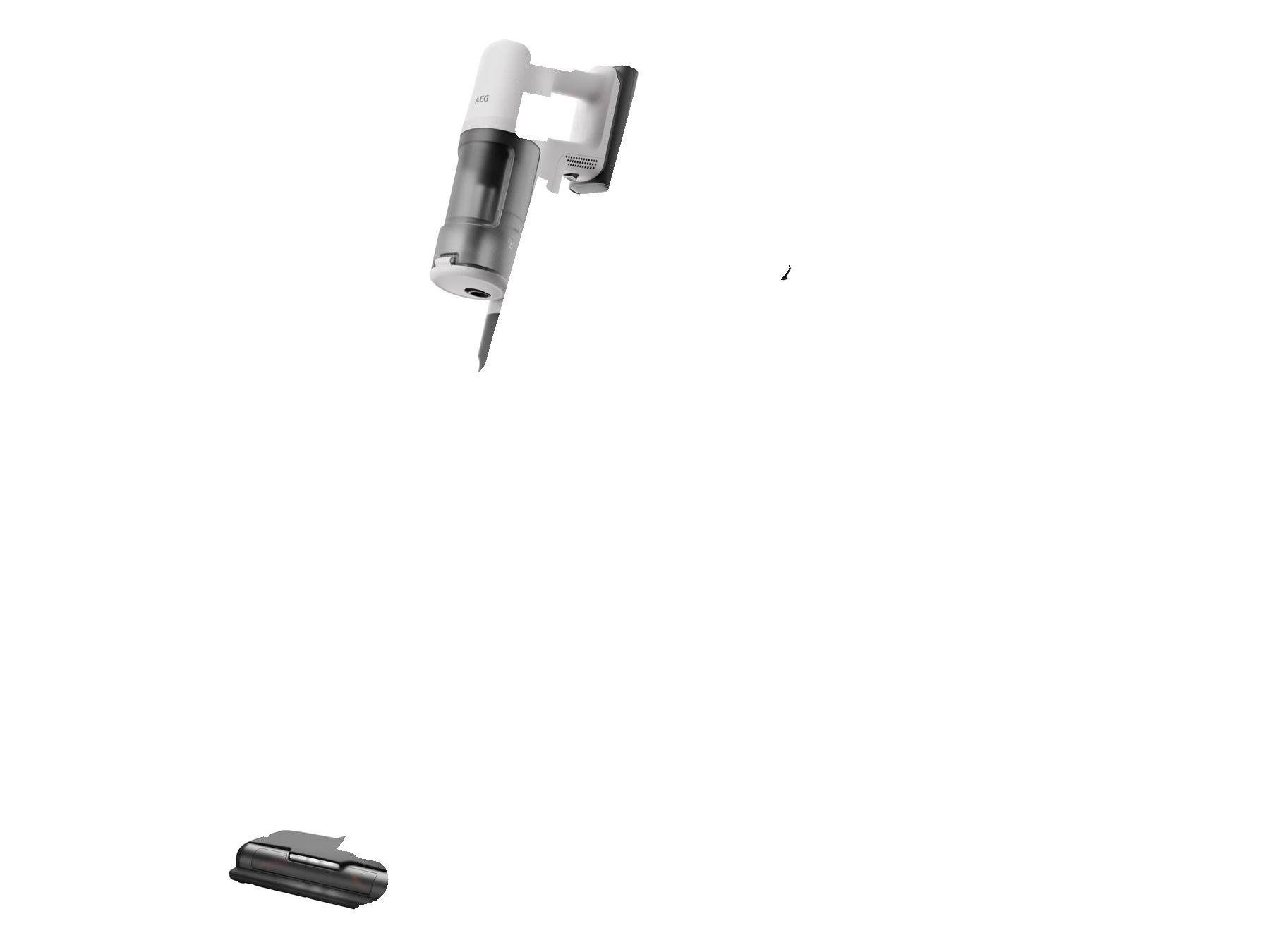 Aspirador Vertical AEG AP61CB21SH (Altura 106 cm - Preto/Branco)