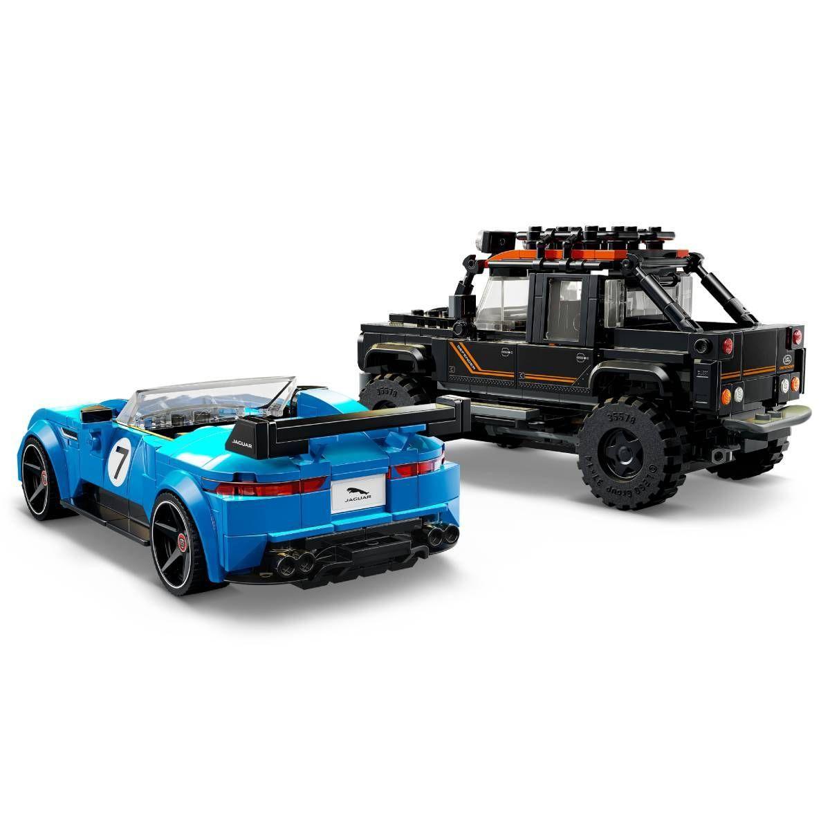 LEGO 77264 Speed Champions Jaguar Project 7 e Land Rover Defender (10+ anos - 740 peças) — miniatura 7