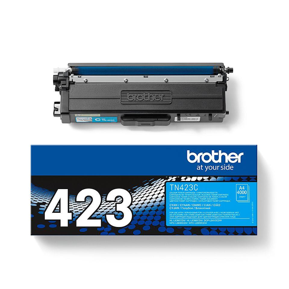 Toner BROTHER TN-423C (4000 páginas - Ciano), miniatura 4