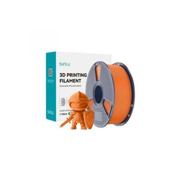Filamento para Impressão 3D SUNLU PLA+ (Laranja Solar)