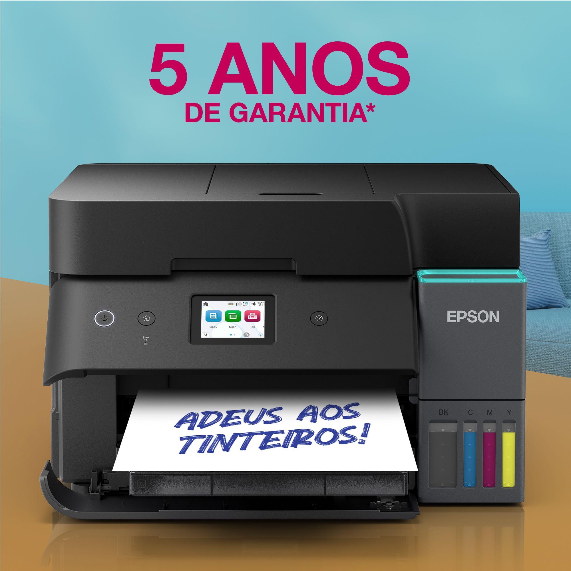 Impressora Multifunções EPSON EcoTank ET-4950 (A4 - Impressão a cores - 250 folhas - Preto) — miniatura 8