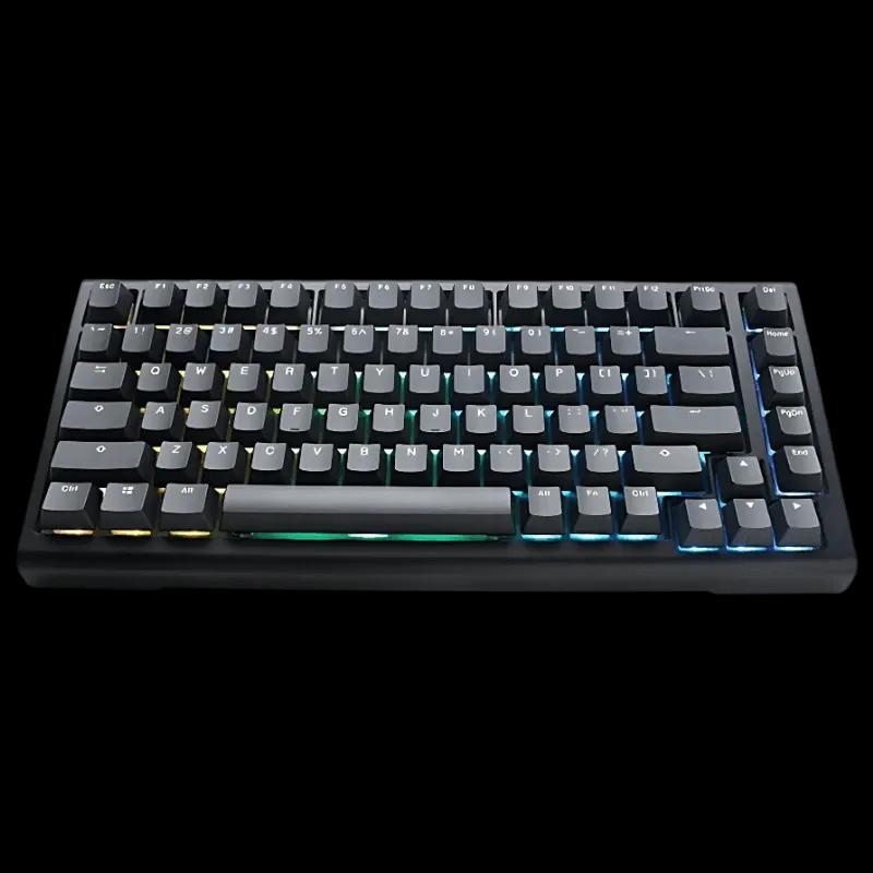 Teclado DUCKY Tinker75 (ES - MX Speed Brown - 75% - Preto)