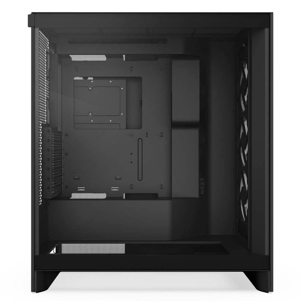 Caixa PC NZXT H7 Flow RGB (ATX, EATX, micro ATX, Mini-ITX - ATX, SFX, SFX-L - Midi Tower - Preto) — miniatura 4