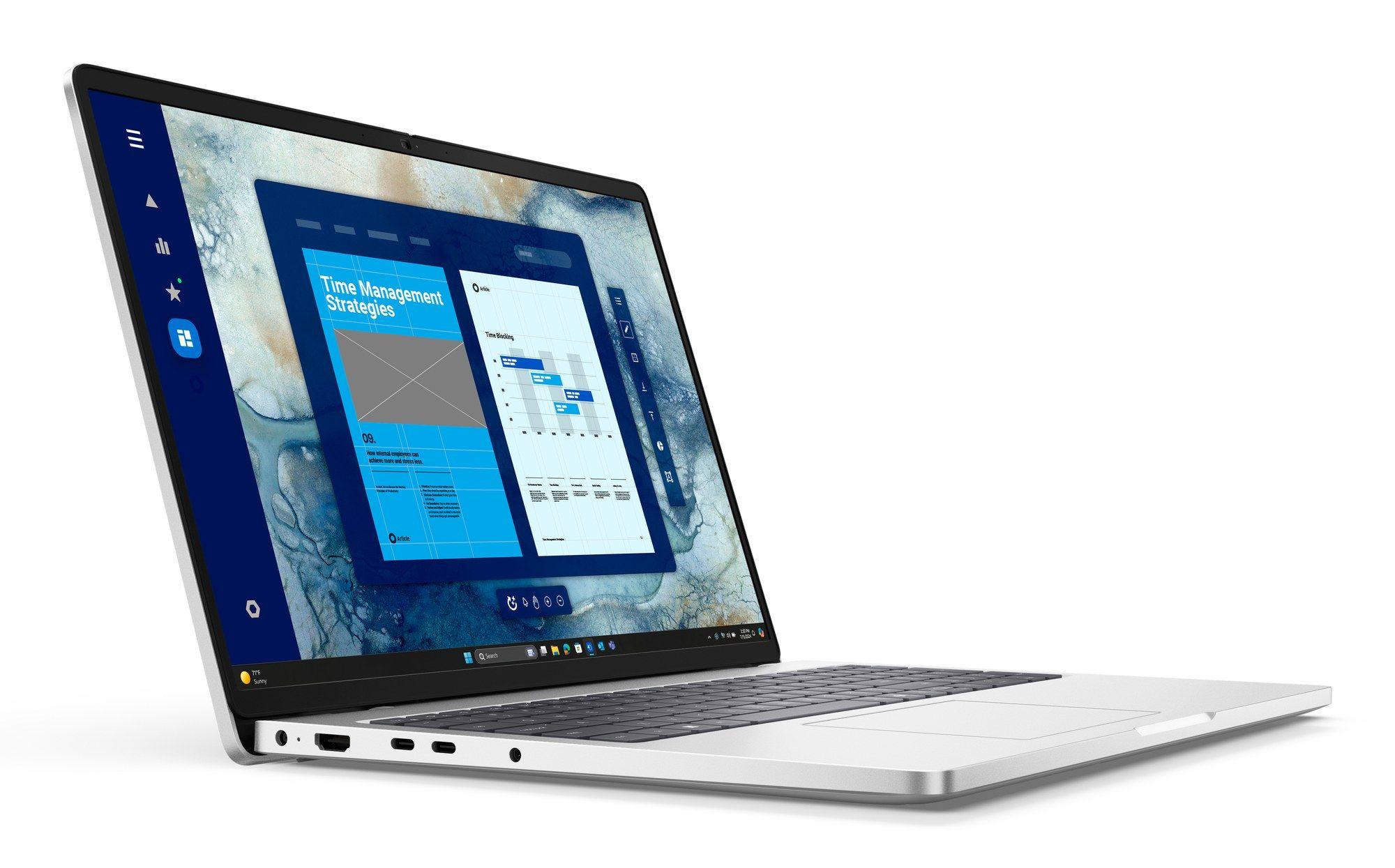 Computador Portátil DELL Pro 16 PC16250 Intel Core Ultra 5 235U (16GB - 512GB SSD - 16" WUXGA - Layout DE - Platina), miniatura 2