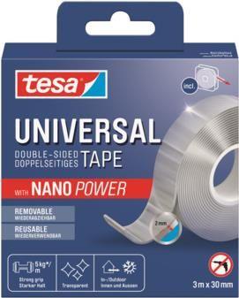 Fita Adesiva Dupla Face TESA 55810-00000-00 Nano Power Universal (Transparente)