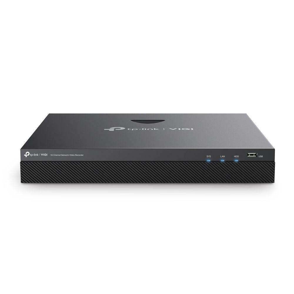 Gravador de Vídeo em Rede TP-LINK VIGI NVR2016H (16 Canais - 2 HDD - Preto)
