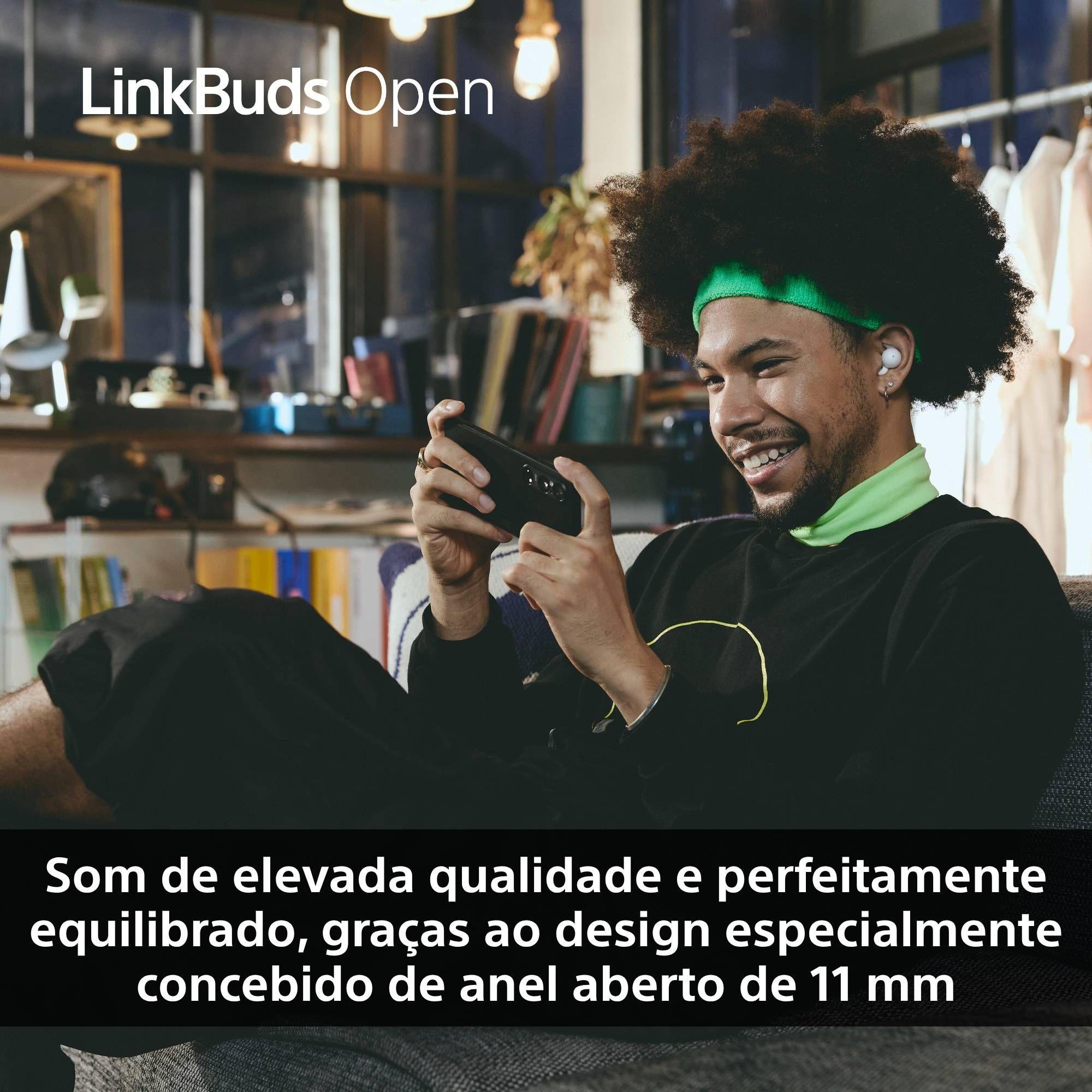Auscultadores SONY LinkBuds Open WF-L910B (Binaural - Sem fios - Intra-aural - Preto), miniatura 5