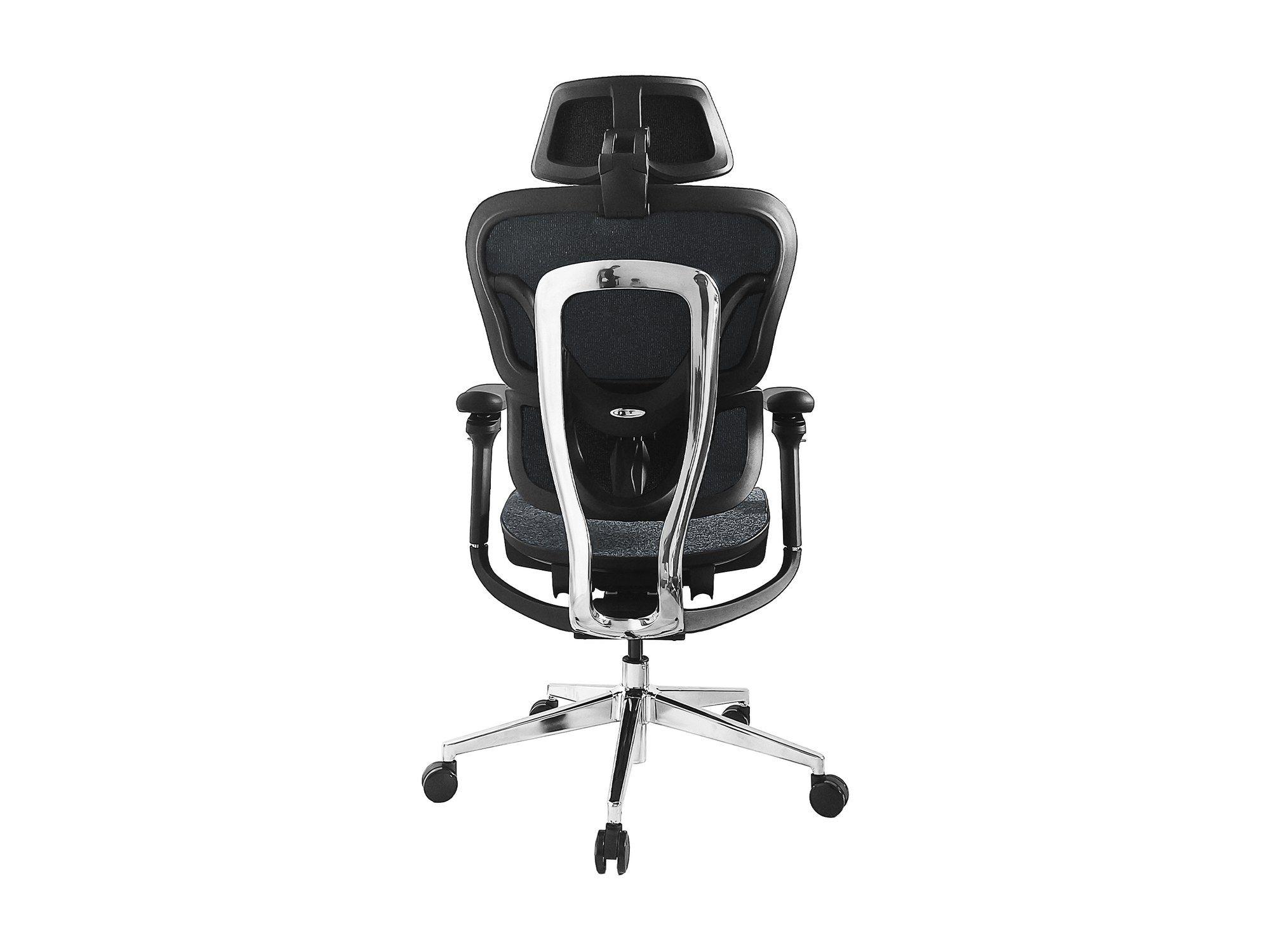 Cadeira de Escritório Ergonómica EQUIP 651052 (150 kg - 135 cm - Rede, Nylon - Preto e Prateado), miniatura 3