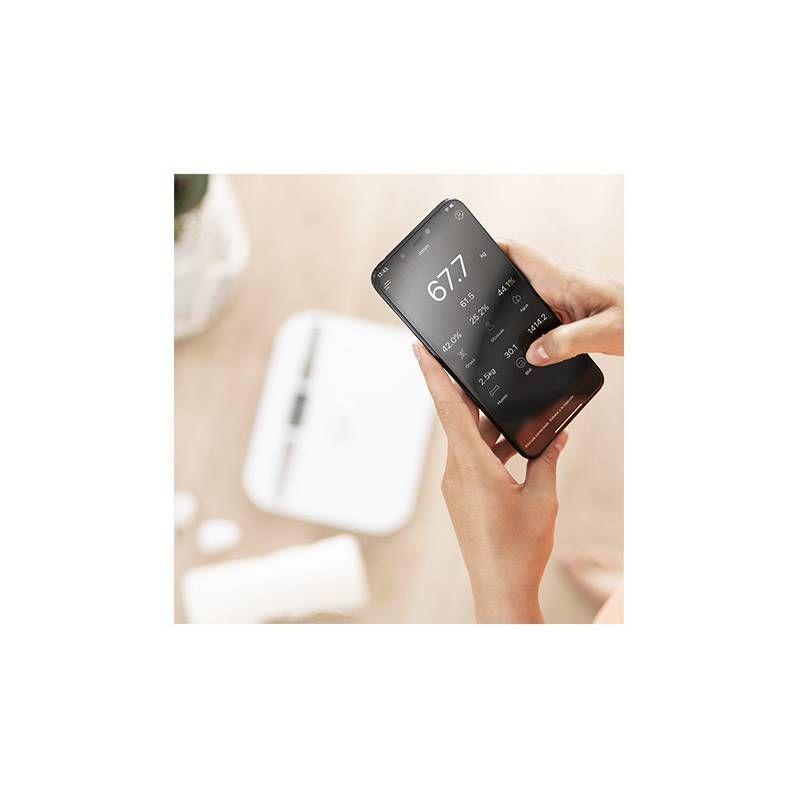Balança Pessoal Eletrónica CECOTEC Surface Precision EcoPower 10200 Smart Healthy (Vidro temperado - Branco) — miniatura 4