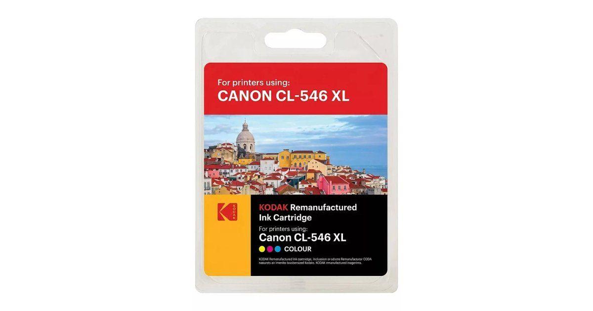 Tinteiro KODAK 185C054631 (300 páginas - Canon CL-546XL, Canon MG2950 - Tricolor)