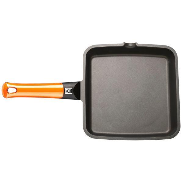 Frigideira Grelhadora BRA G278376O (Alumínio fundido - Preto e Laranja), miniatura 2