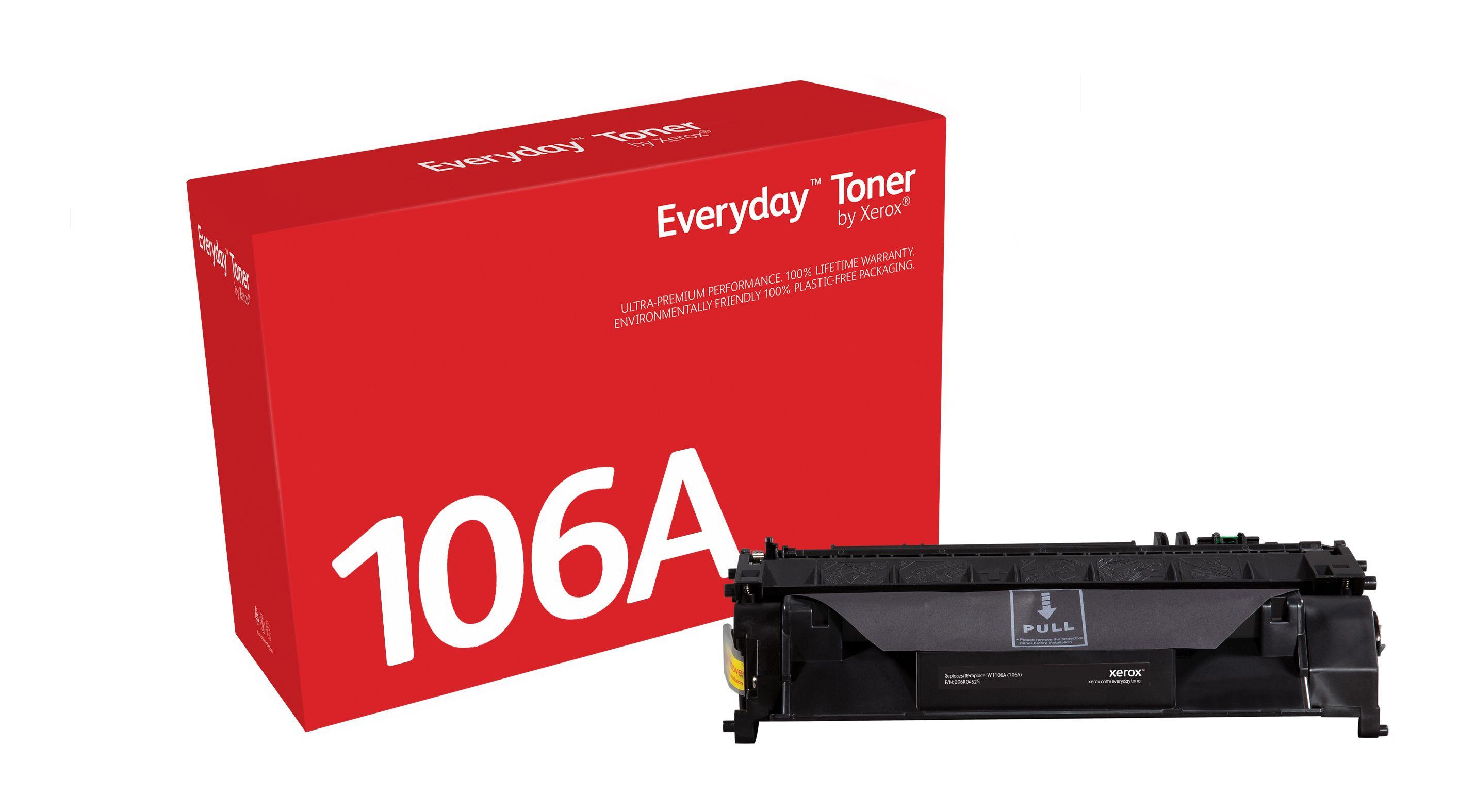 Toner XEROX Everyday 106A (1000 páginas - HP - Preto)
