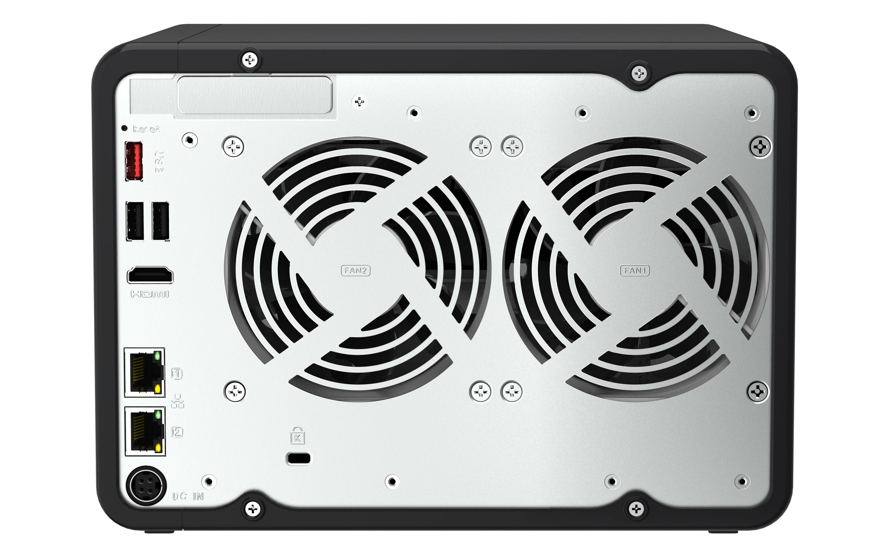 NAS QNAP TS-664-8G (M.2, Serial ATA III - 8 GB - 6 baias - Preto e Bronze), miniatura 4