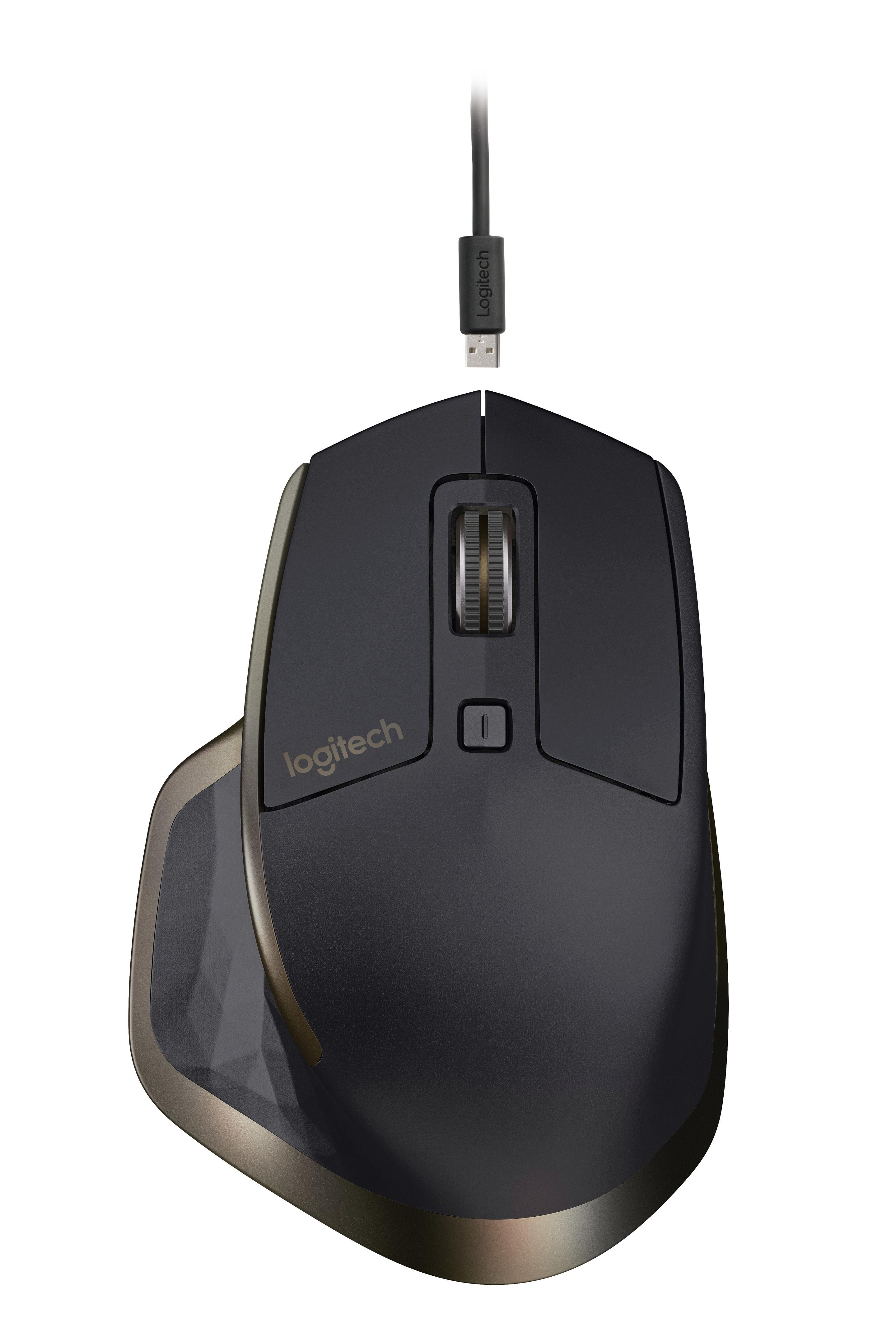 Rato LOGITECH MX Master 2S (Mão direita - 1000 DPI - Laser - Preto e Bronze) — miniatura 3
