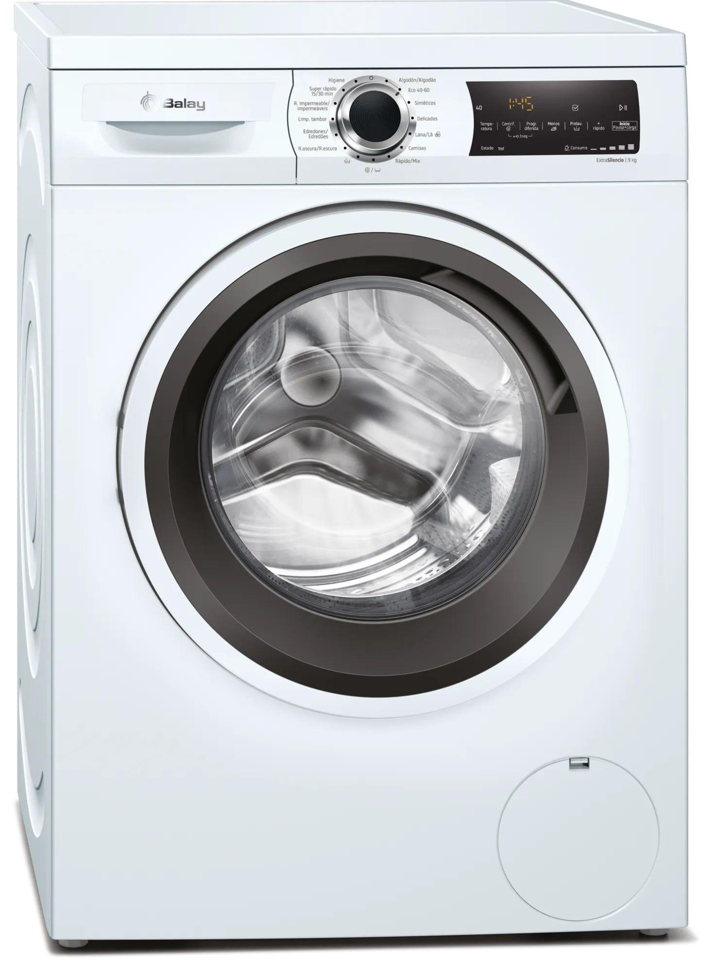 Máquina de Lavar Roupa Independente BALAY 3TS993BP (1200 RPM - B - A - Branco)