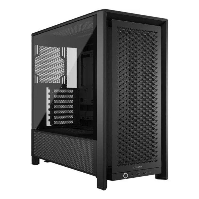 Caixa PC CORSAIR FRAME 4000D RS ARGB (ATX, E-ATX, microATX, Mini-ITX - 2.5" - Plástico, Aço, Vidro temperado - Preto)