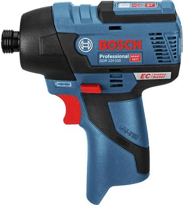 Aparafusadora de Impacto BOSCH GDR 12V-110 Professional (Preto, Azul e Vermelho)