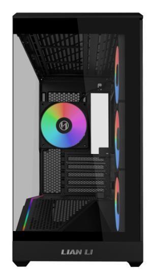 Caixa PC LIAN LI VECTOR V100R MINI (Micro ATX, Mini-ITX - 2,5" - Plástico, Aço, Vidro temperado - Preto)