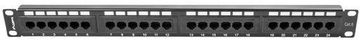 Painel de Ligações LANBERG PPU6-1024-B (Preto), miniatura 5