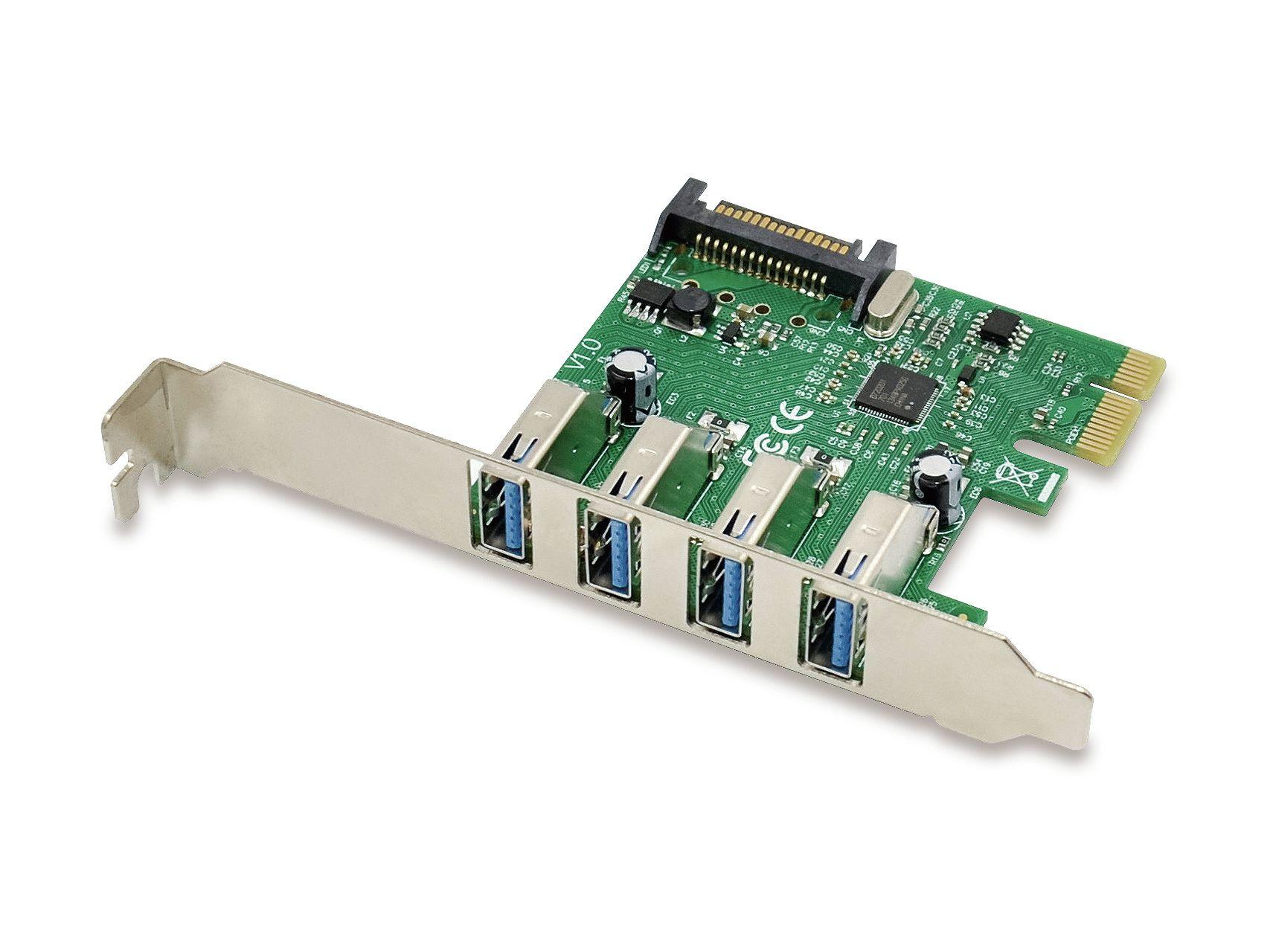 Placa Controladora PCIe USB 3.0 CONCEPTRONIC EMRICK02G (Verde) — miniatura 3