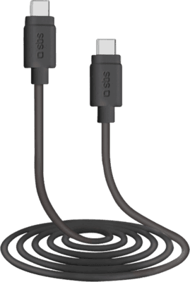 Cabo USB-C SBS TECABLETCC20K (Preto)