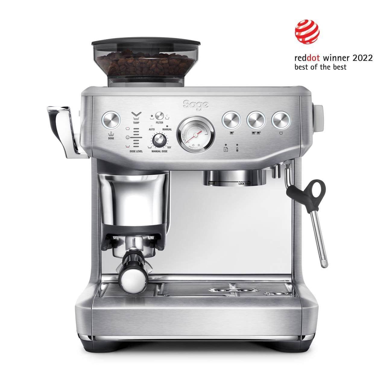 Máquina de Café Expresso SAGE The Barista Express Impress SES876BSS4EEU1 (Grãos de café - 1850 W - 9 bar - Inox)