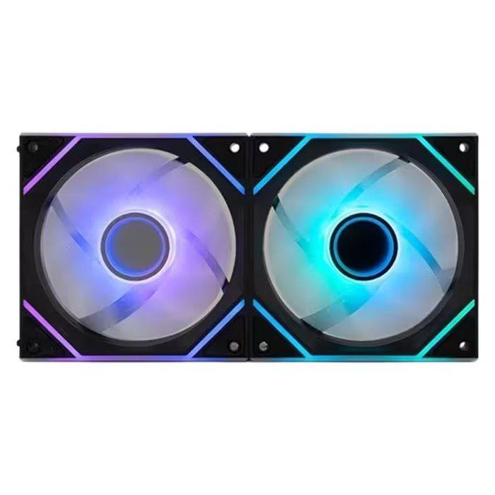 Kit de Ventoinhas NOX Hummer Pro Link ARGB (ARGB multicolor - Preto) — miniatura 2
