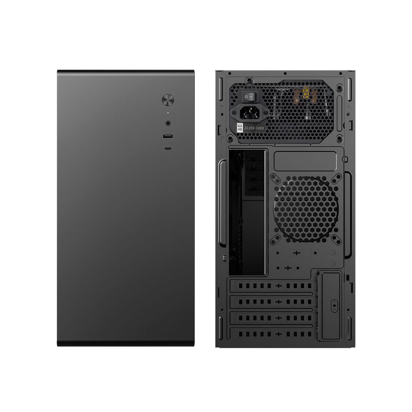 Caixa de Computador Micro ATX COOLBOX M640C (Micro ATX - Aço SPCC, 0,6 mm - Até 300 mm - Preto) — miniatura 5