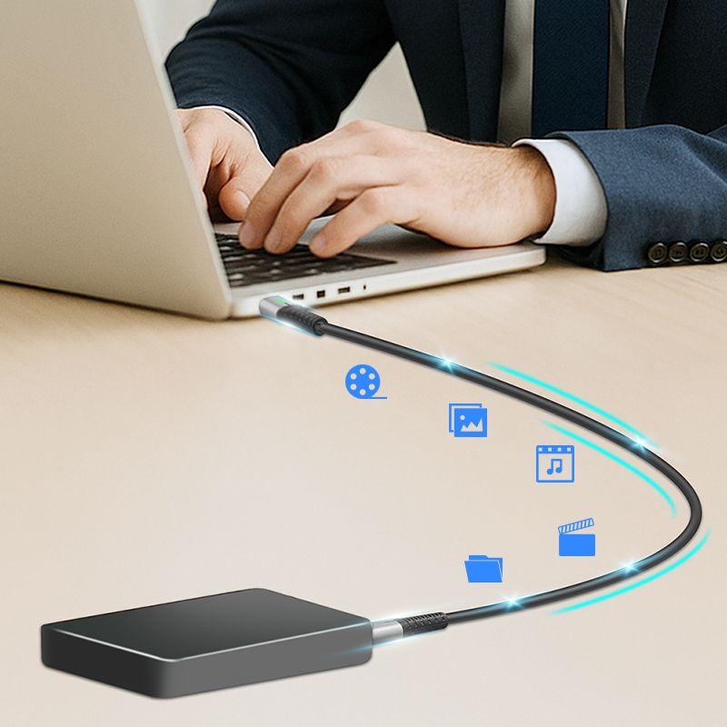 Cabo USB-C LOGILINK CU0434 (2 m - USB-C - Preto) — miniatura 4