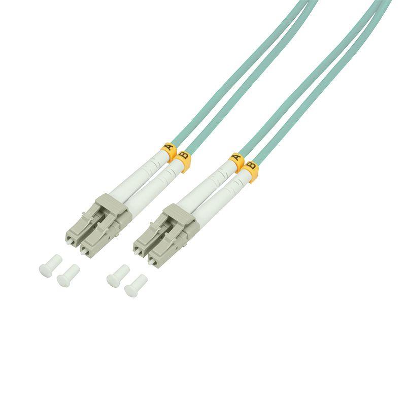 Cabo de Fibra Ótica LOGILINK FP3LC30 (OM3 - 30 m - Turquesa)