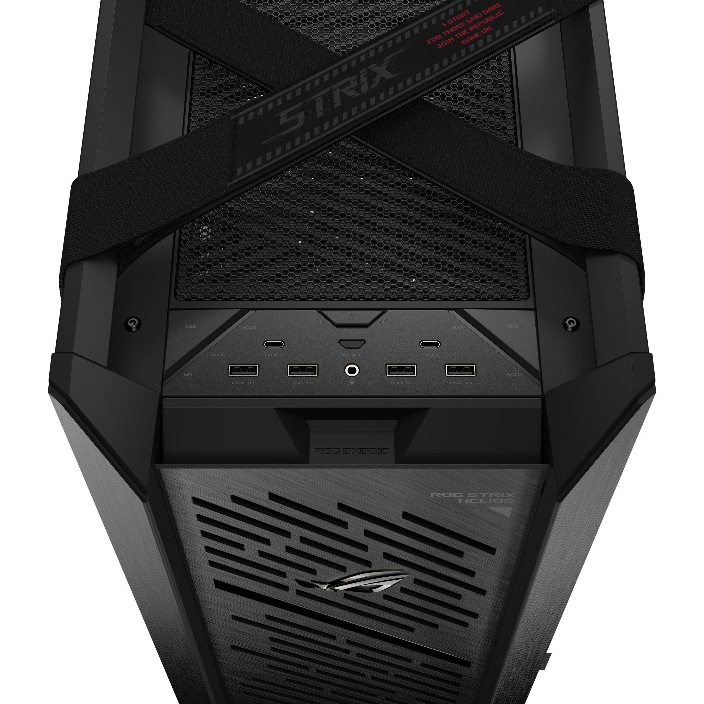 Caixa PC ASUS ROG Strix Helios II GX601S (ATX, EATX, micro ATX, Mini-ITX - Midi Tower - Alumínio, Vidro temperado - Preto), miniatura 10