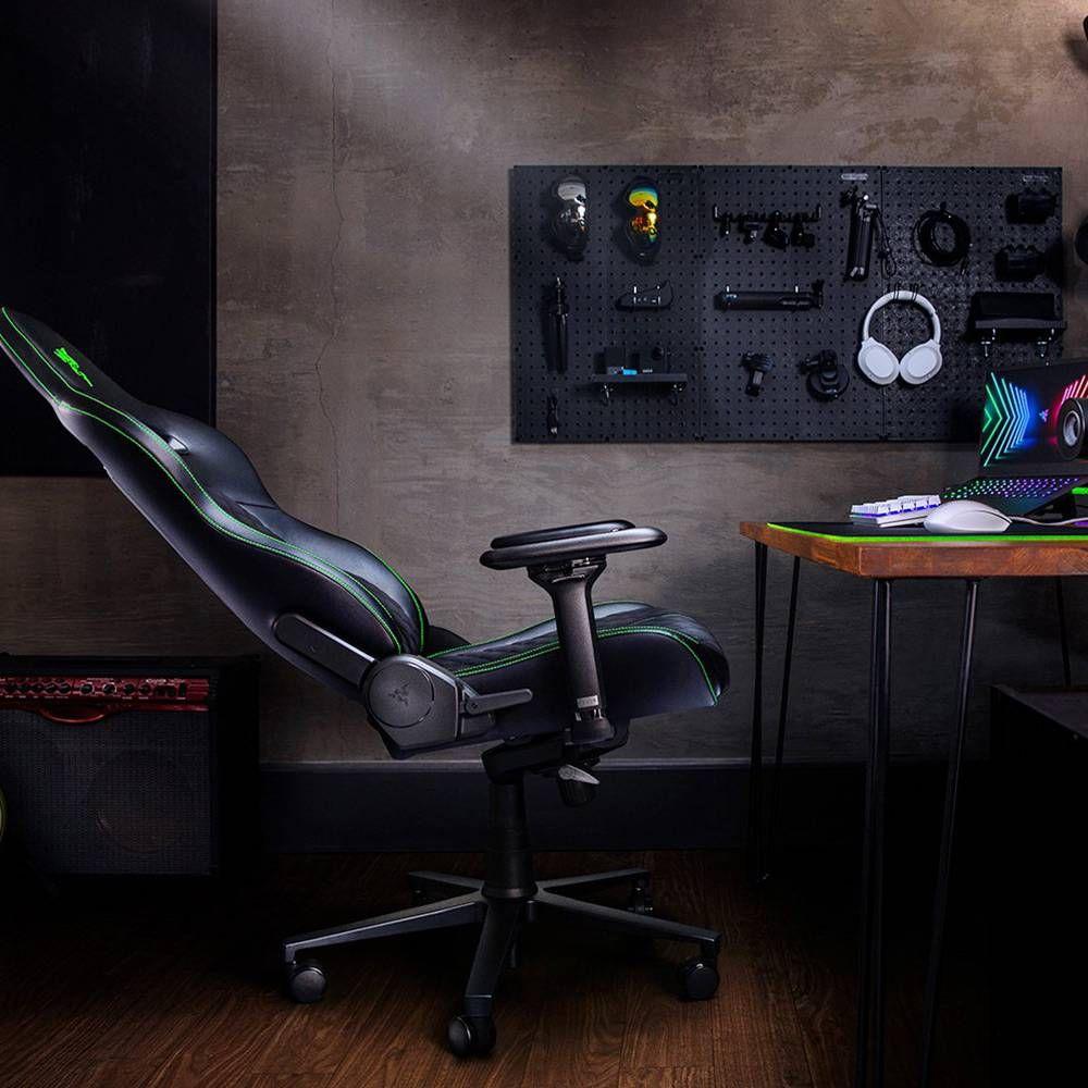 Cadeira Gaming RAZER Enki (136 kg - 138 cm - Verde, Preto - Preto e Verde), miniatura 5