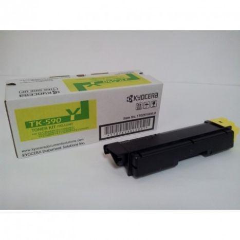 Toner KYOCERA TK-590Y (5000 páginas - Amarelo), miniatura 3