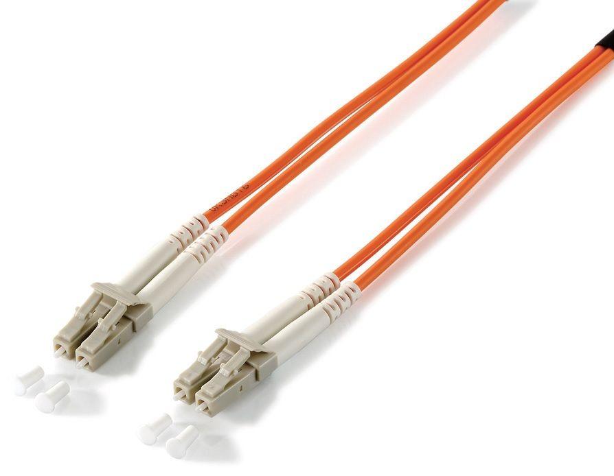 Cabo de Fibra Ótica EQUIP 37577 (LC-LC - 5 m - OM2 - Laranja)