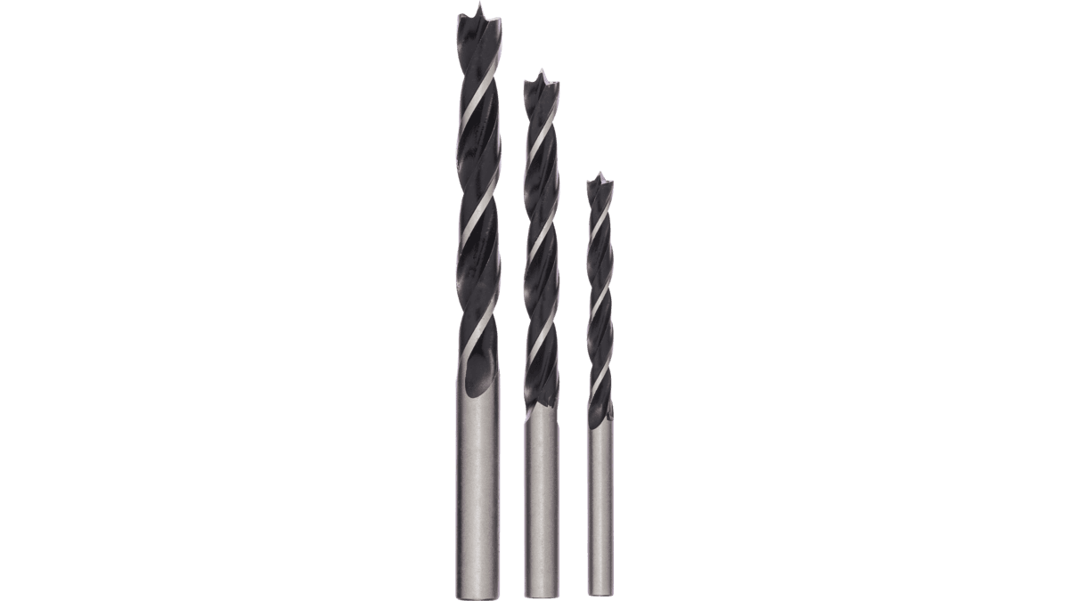 Conjunto de Brocas Espirais para Madeira BOSCH 2609255308 (3 Peças - 6/8/10 mm - Haste Cilíndrica), miniatura 2