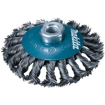 Escova Oblíqua de Arame Trançado MAKITA D-39861 (Aço - 100 mm), miniatura 2