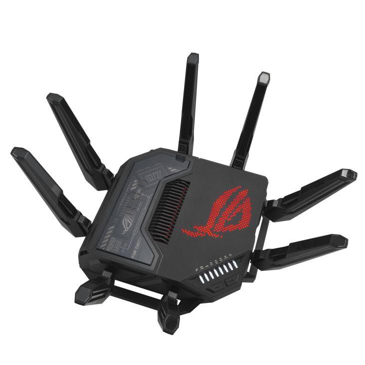 Router ASUS ROG Rapture GT-BE98 (Wi-Fi 7 - 11529 Mbit/s - 10 Gigabit Ethernet - Preto), miniatura 4