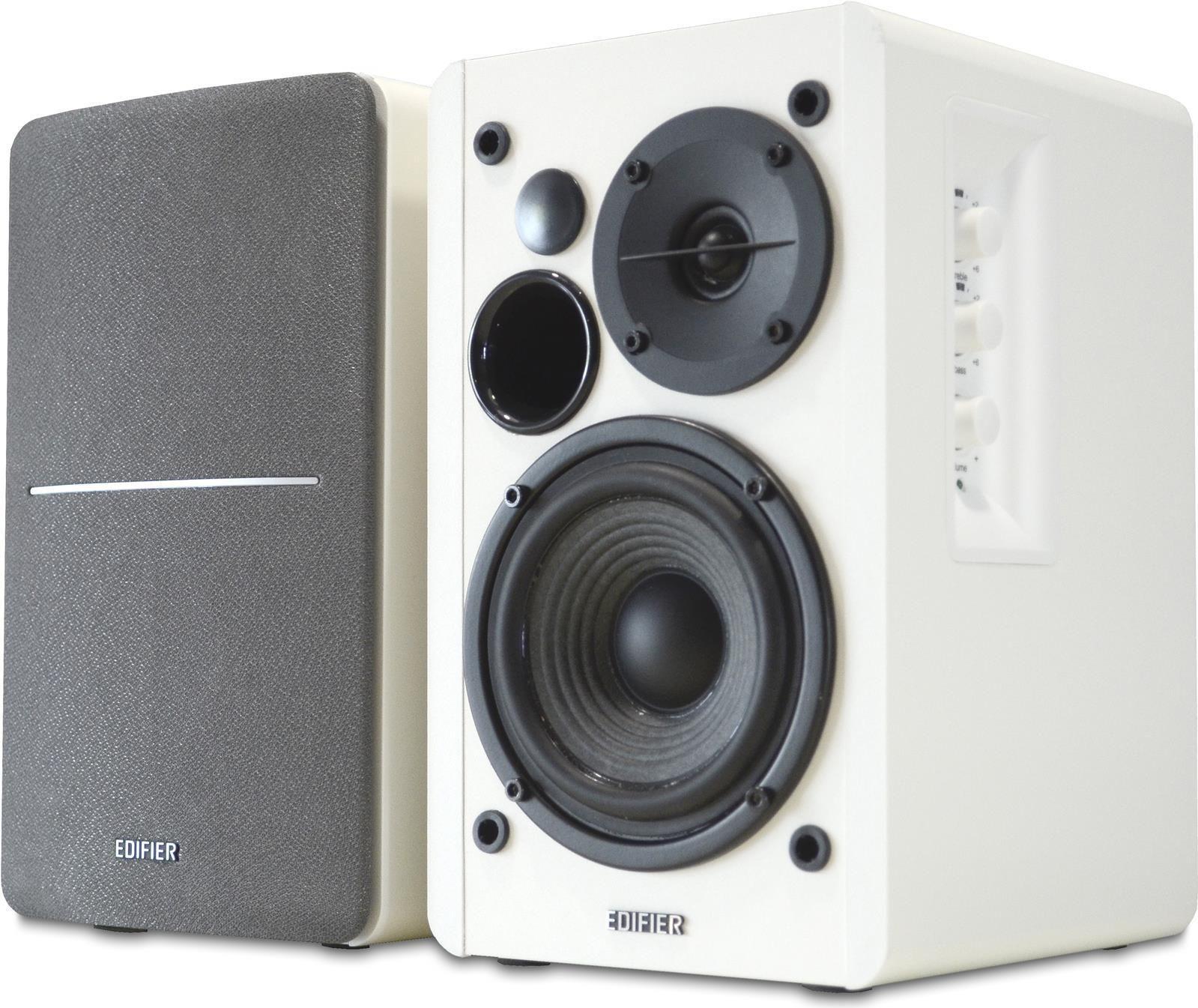 Colunas Ativas EDIFIER Studio R1280T 2.0 (Branco/Prateado)