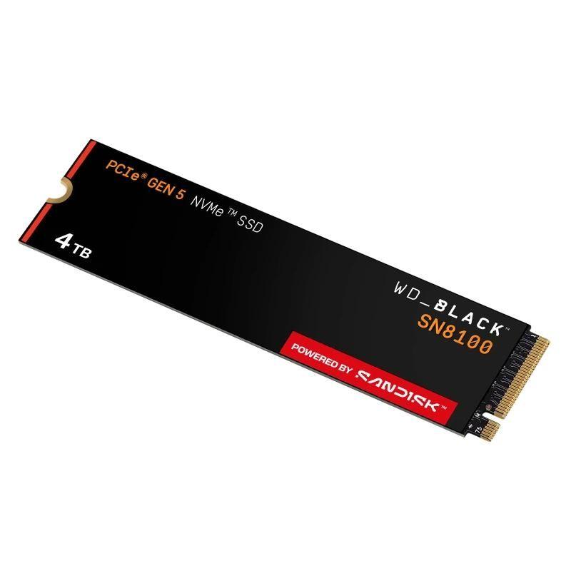 SSD M.2 WESTERN DIGITAL Black SN8100 (4 TB - M.2 2280 - PCI Express 5.0 NVMe) — miniatura 2